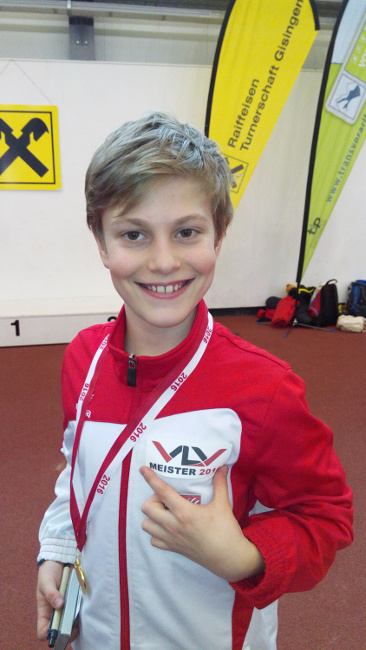 VLV-Titel für den jungen Lochauer Leichtathleten Leon Fürpass