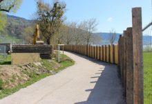Sperre Fuß- und Radweg Lochau 2019