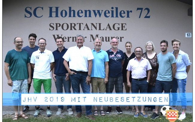JHV SC Hohenweiler 2019