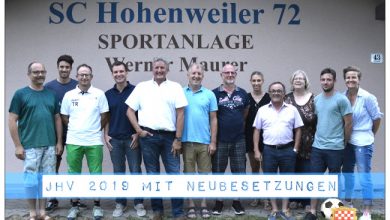 Vorstand SC Hohenweiler