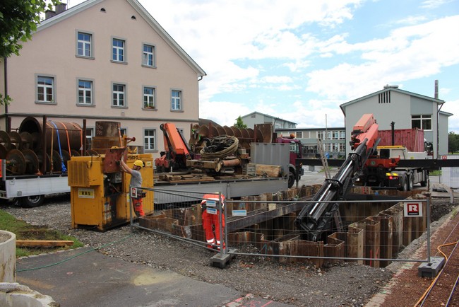 Baustellen Oberlochauerbach und Kugelbeerbach
