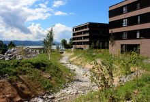 Grossbaustelle Kugelbeerbach Oktober 2020