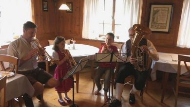 Lochauer Musikanten bei der Vorarlberger Blasmusikklangwolke