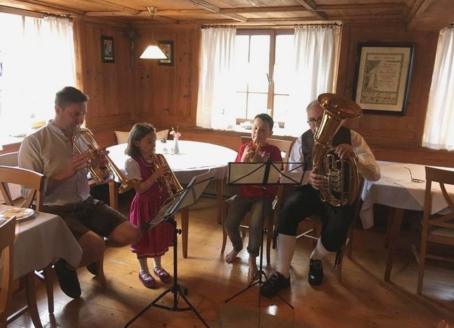 Lochauer Musikanten bei der Vorarlberger Blasmusikklangwolke