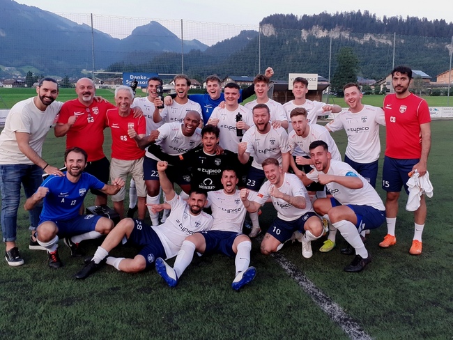 Der SV typico Lochau gewinnt in Bezau