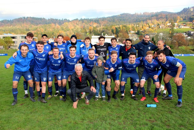 Lochau Fußball SV typico Lochau Spiel gegen Bezau WINTERKÖNIG November 2021