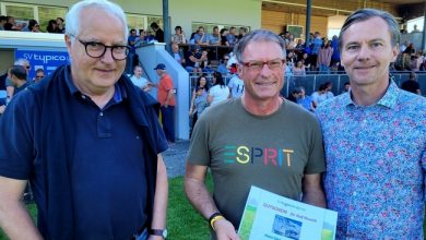 Der SV typico Lochau dankt dem langjährigen Nachwuchsleiter Ralf Renoth