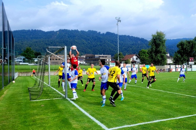 Hörbranz Fußball FCH Spiel gegen Koblach 27-08-2022
