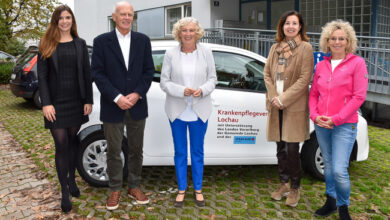 Neues Dienstfahrzeug für den Krankenpflegeverein Lochau