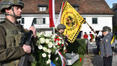 Lochau gedenkt der Opfer der zwei Weltkriege