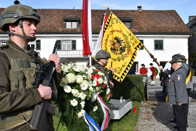 Lochau gedenkt der Opfer der zwei Weltkriege
