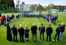 Lochau Fußball SVL KUNSTRASENPLATZ Eröffnung offiziell 26-10-2022