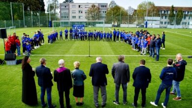 Lochau Fußball SVL KUNSTRASENPLATZ Eröffnung offiziell 26-10-2022