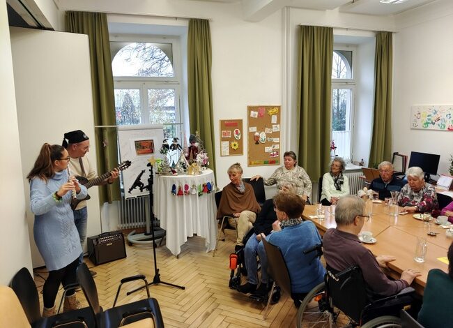 Adventsingen beim Sozialsprengel Leiblachtal