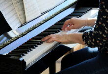 Musikinstrumente bei der Musikschule Leiblachtal ausprobieren 
