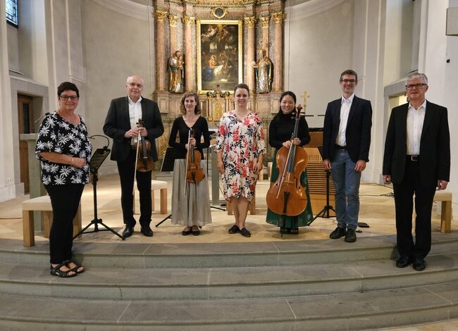 Edle Barockmusik des Ensembles der „Konzertvereinigung Musica Sacra“ in der Pfarrkirche Lochau