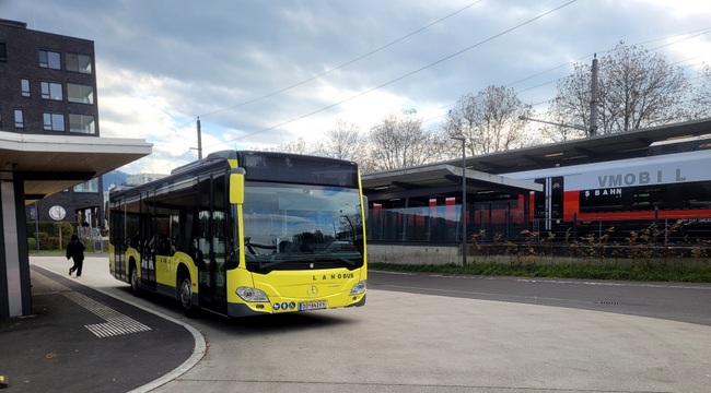 Bahnhof Lochau-Hörbranz als moderne Mobilitätsdrehscheibe im Leiblachtal