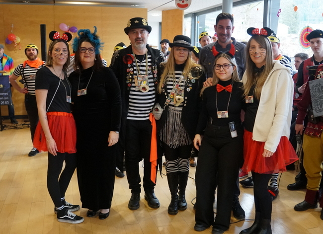 Fasching im Hörbranzer Sozialzentrum