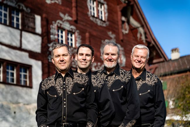 Im Bild v.l.n.r. : Martin Gratzer, Alois Wille, Christian Büchel, Wolfgang Hödl