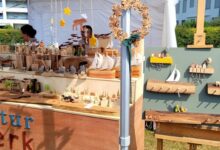 Kunstmarkt LOCHAU am Kaiserstrand Juni 2025