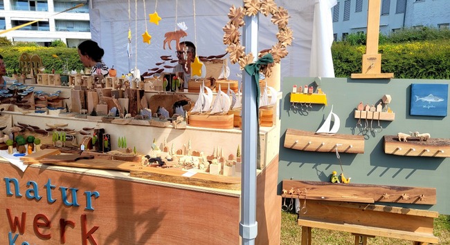 Kunstmarkt LOCHAU am Kaiserstrand Juni 2025