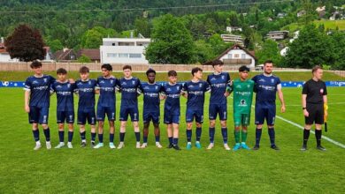 Spannendes Meisterschaftsfinale im Stadion Hoferfeld in Lochau