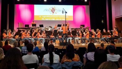 Lochauer Jungmusikanten beim Jugendblasorchester-Landeswettbewerb 2025 erfolgreich