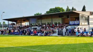 Meisterschaftsauftakt im Stadion Hoferfeld: SV typico Lochau gegen Ludesch