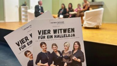 Heimatbühne Möggers mit turbulenter Komödie: „Vier Witwen für ein Halleluja“