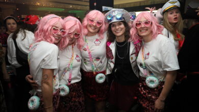 Parzelle Berg lud zum Faschingsbeginn