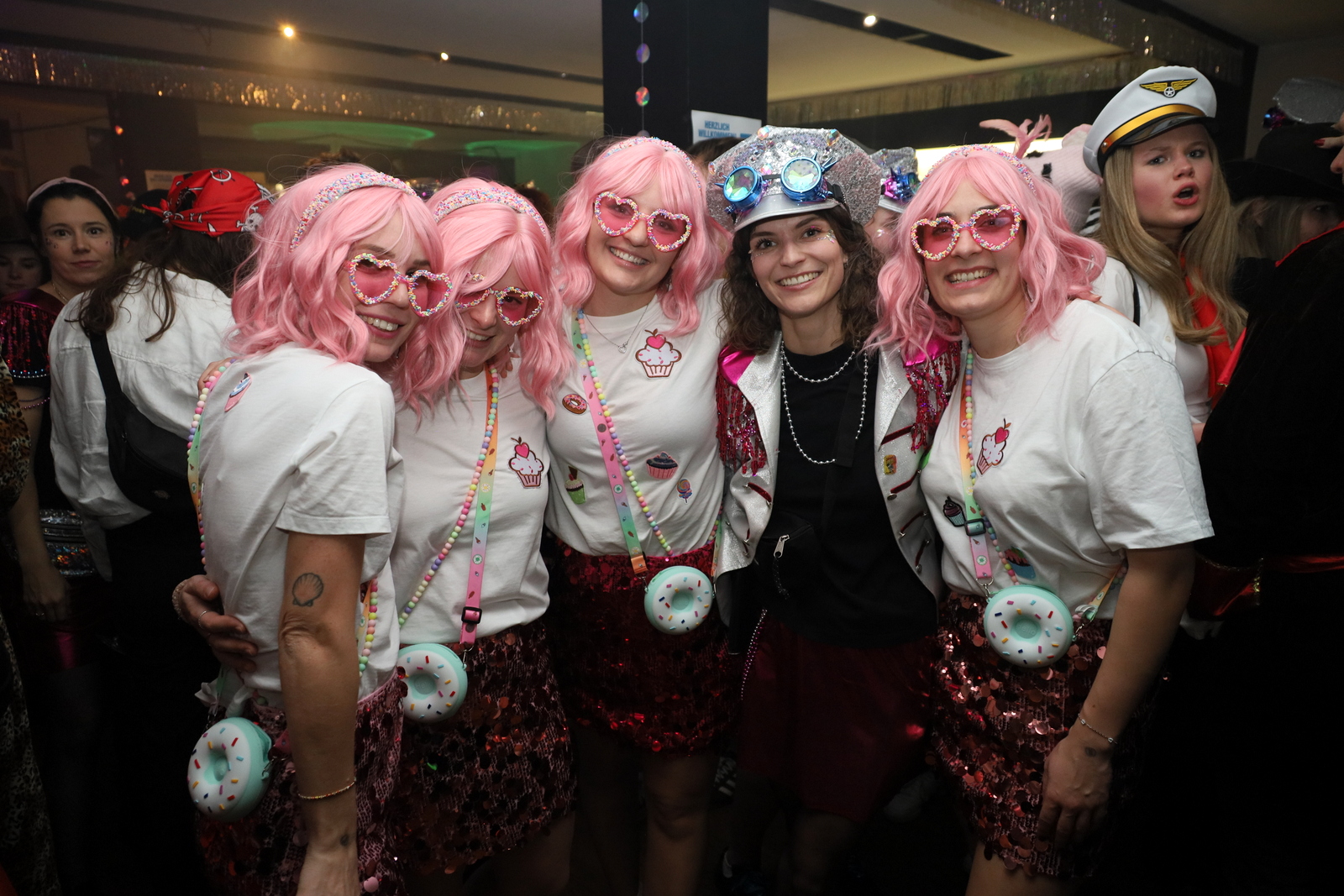 Parzelle Berg lud zum Faschingsbeginn