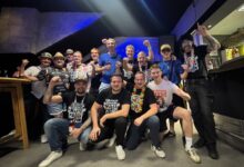 Schalmeienparty in der „Höll“