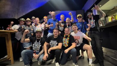 Schalmeienparty in der „Höll“