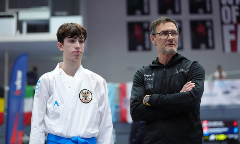 Karate-Talent Eric Schnetzer vertritt Österreich bei der Europameisterschaft in Zypern