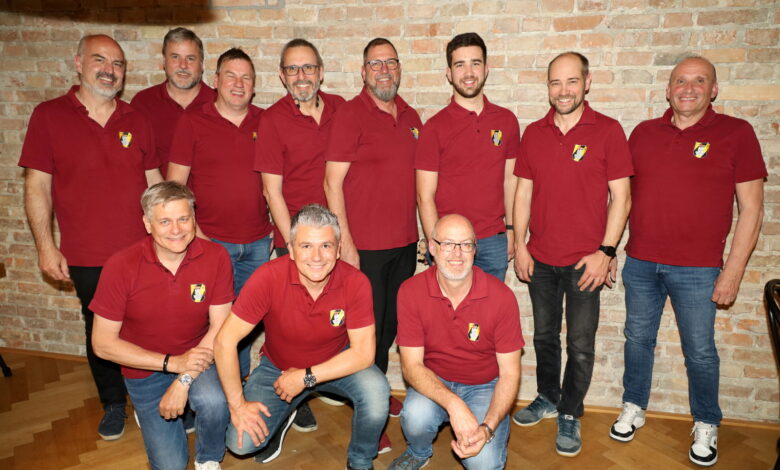 Die Hörbranzer Raubritter bei ihrer Jahreshauptversammlung 2026 im Gasthaus Rose