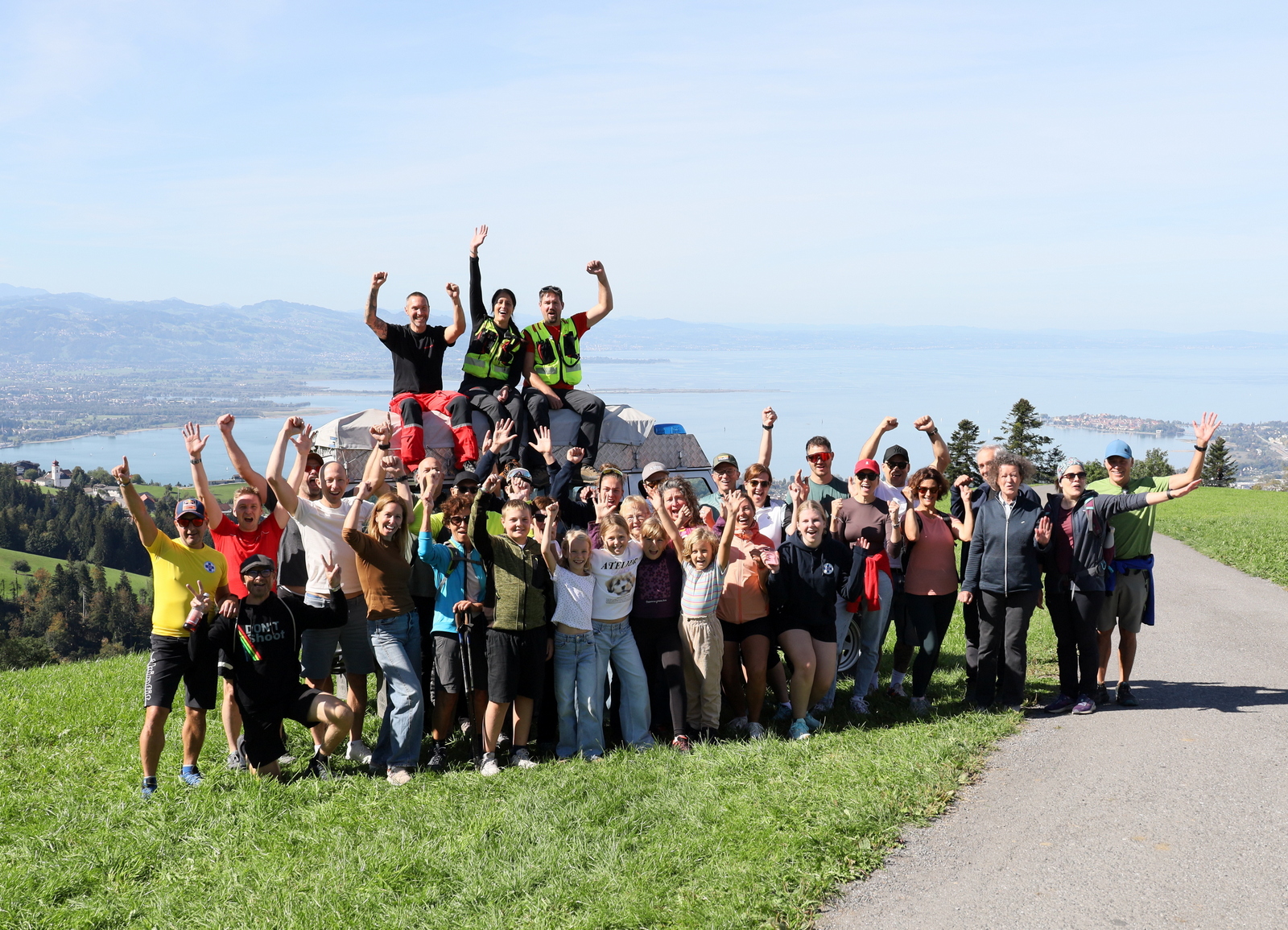 Achte Runde des Ruggburg Charity Race in Hörbranz wieder ein voller Erfolg