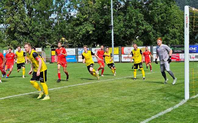 Hörbranz Fußball KM Spiel gegen LANGEN